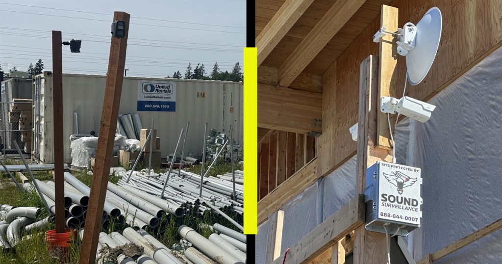 Real-time video surveillance system for construction sites vs visual verification systems